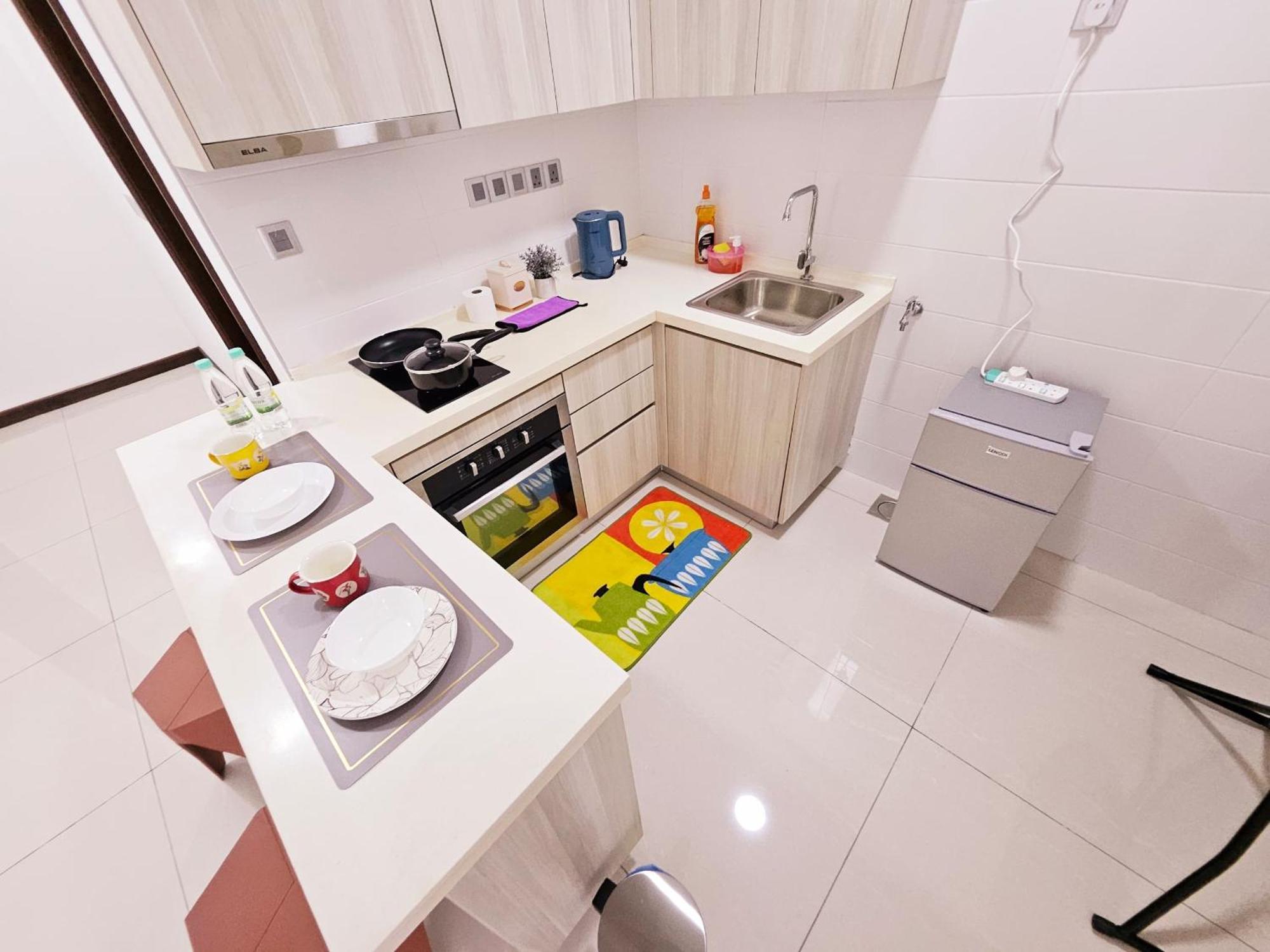 Paragon Suites Studios With Private Jacuzzi Near Ciq Rts Johor Bahru Kültér fotó
